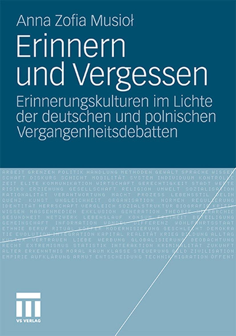 Vorderes Coverbild Erinnern und Vergessen