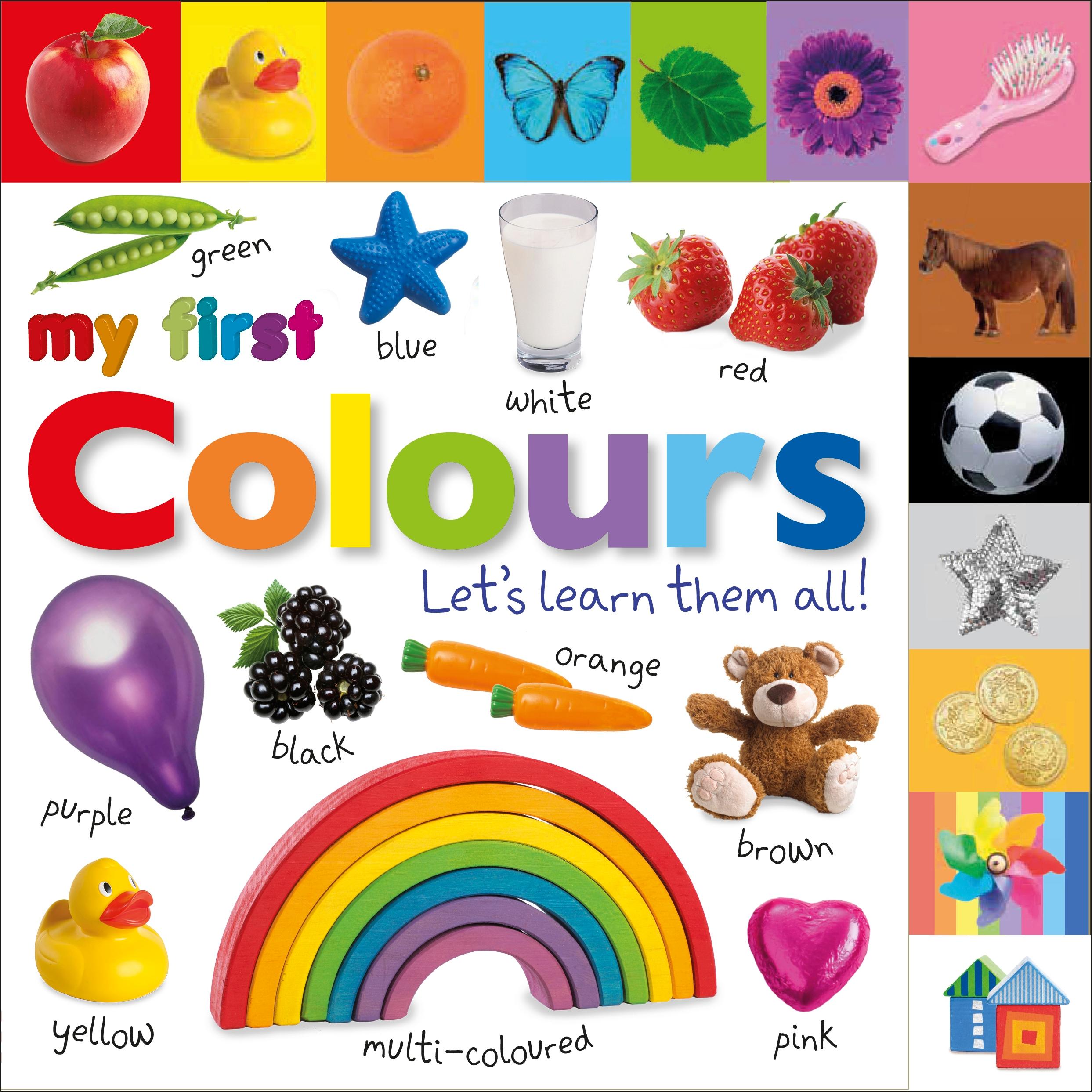 Vorderes Coverbild My First Colours Let's Learn Them All