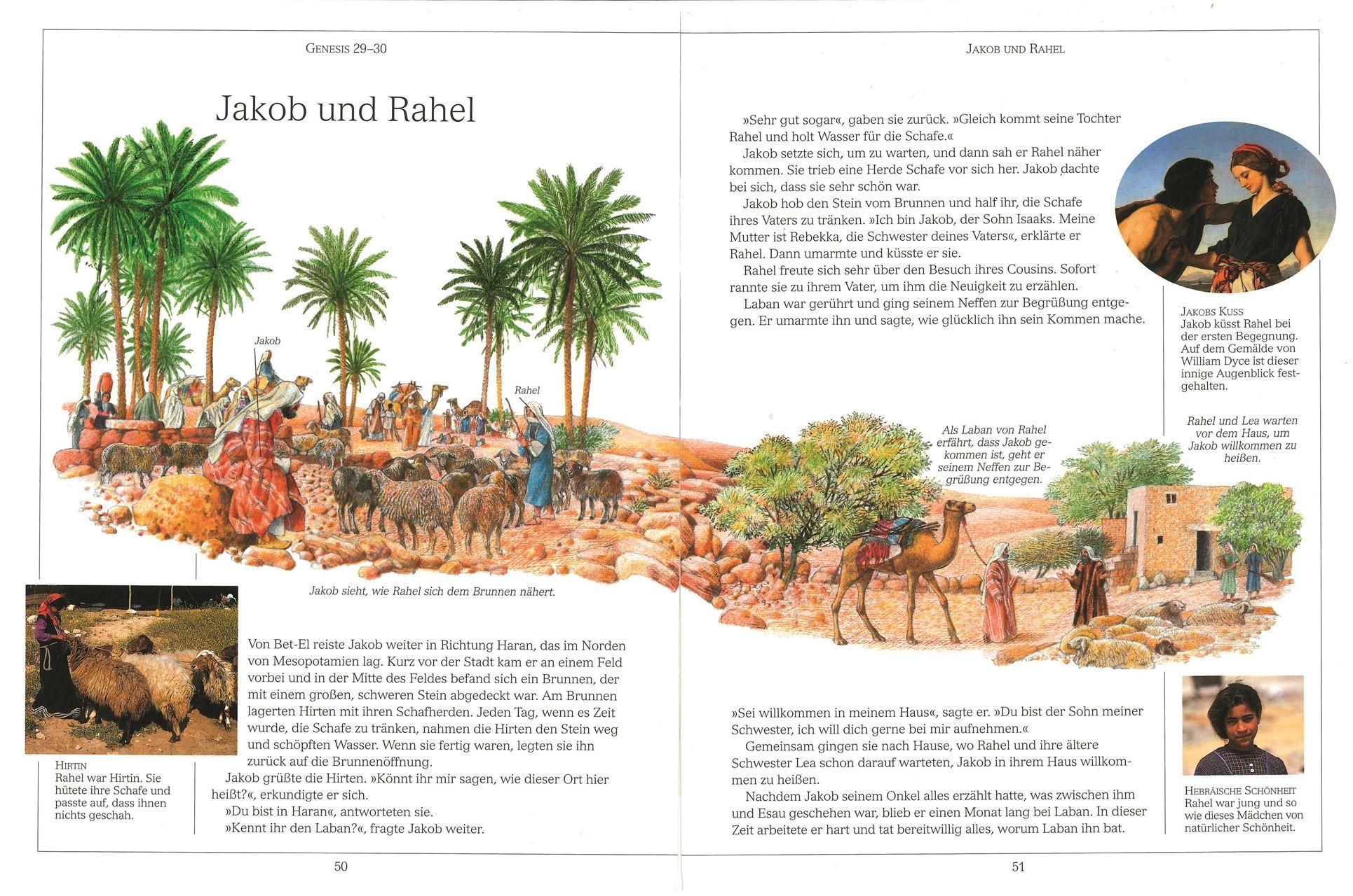 Beispielinhalt (Bild) Illustrierte Bibel für Kinder