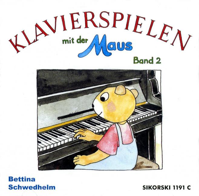 Vorderes Coverbild Klavierspielen mit der Maus, Band 2. Spiel mit Noten.CD