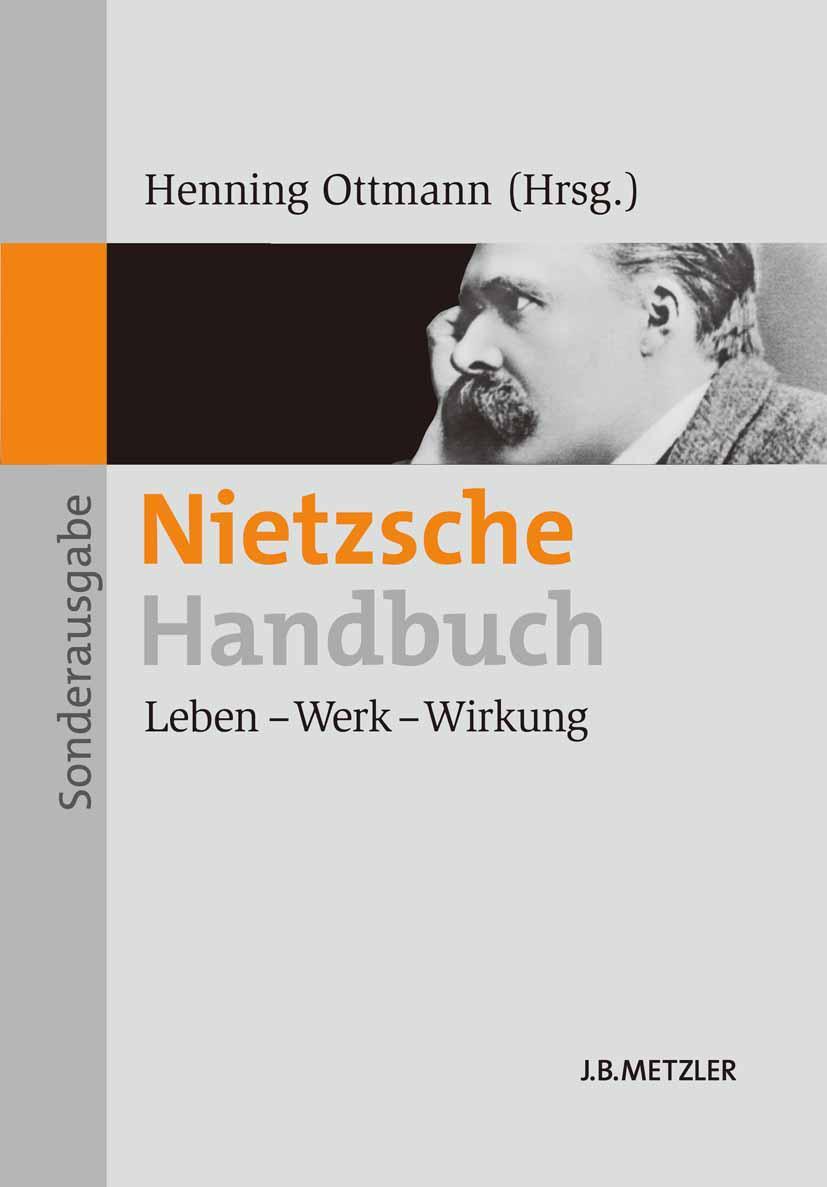 Vorderes Coverbild Nietzsche-Handbuch