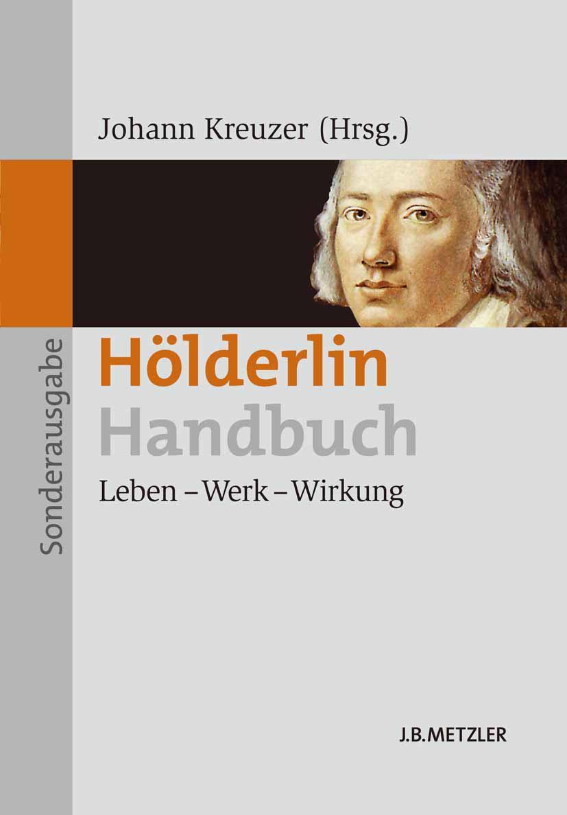 Vorderes Coverbild Hölderlin-Handbuch