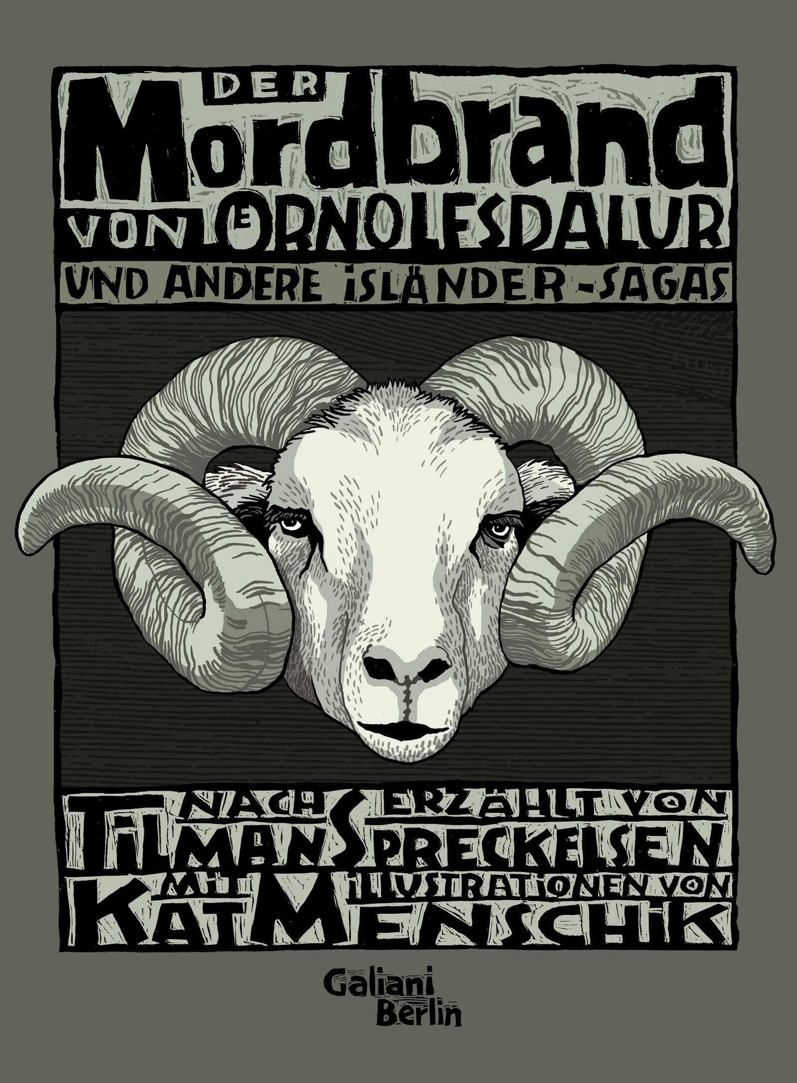 Vorderes Coverbild Der Mordbrand von Örnolfsdalur und andere Isländer Sagas
