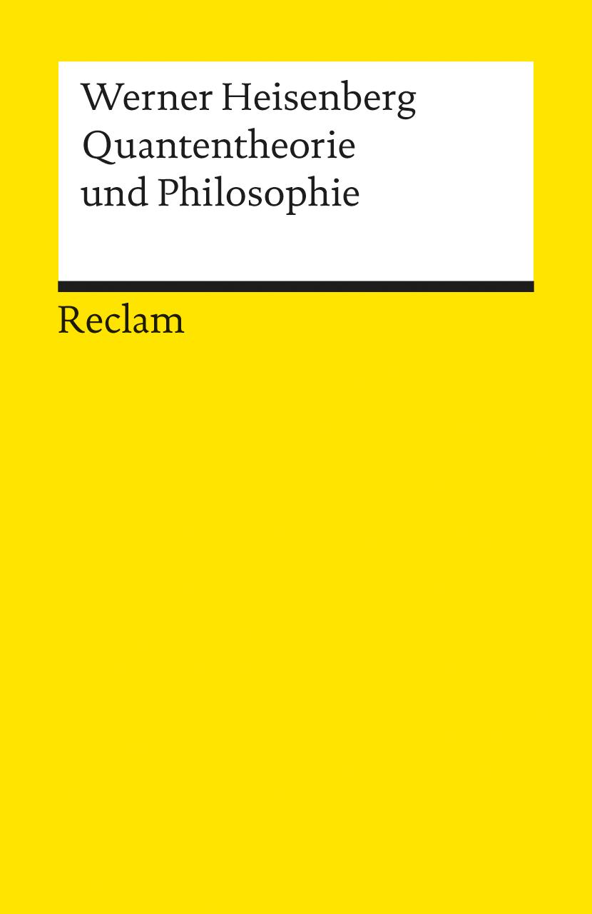 Vorderes Coverbild Quantentheorie und Philosophie