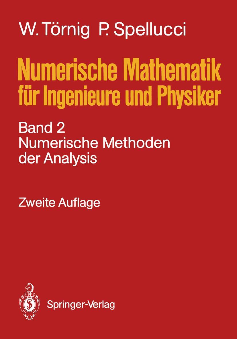 Vorderes Coverbild Numerische Mathematik für Ingenieure und Physiker