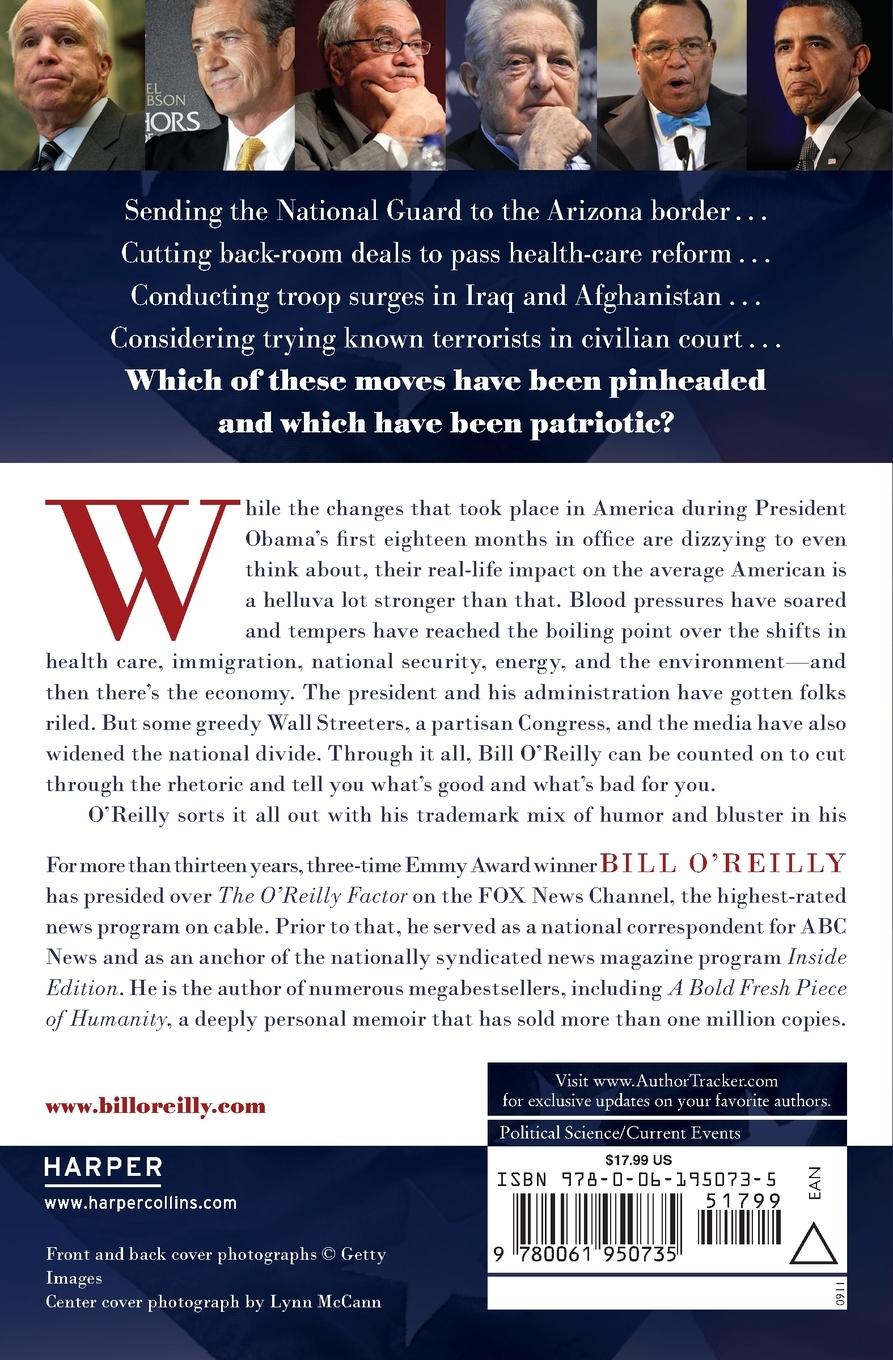 Rückseitencover Pinheads and Patriots