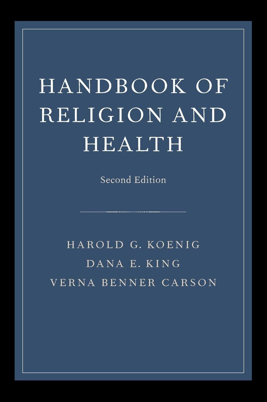 Vorderes Coverbild HANDBOOK OF RELIGION & HEALTH 2E C