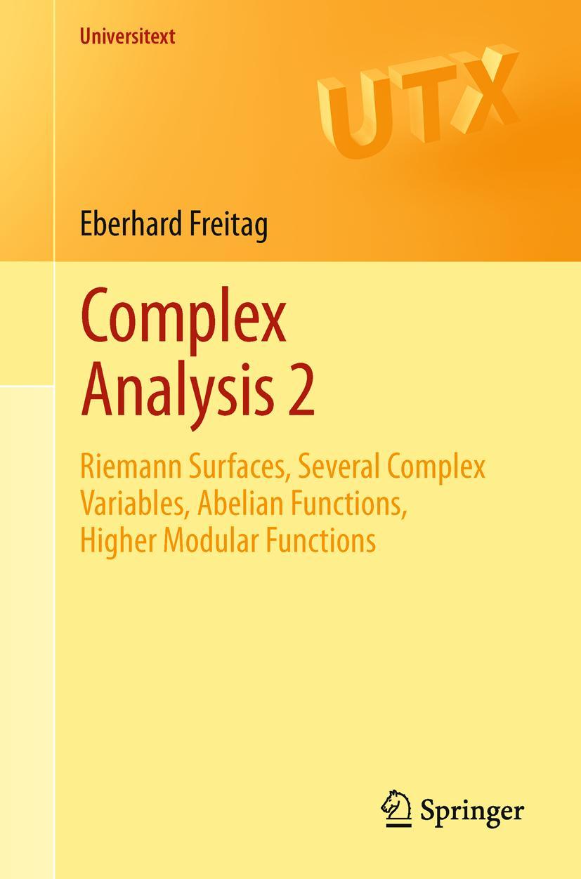 Vorderes Coverbild Complex Analysis 2