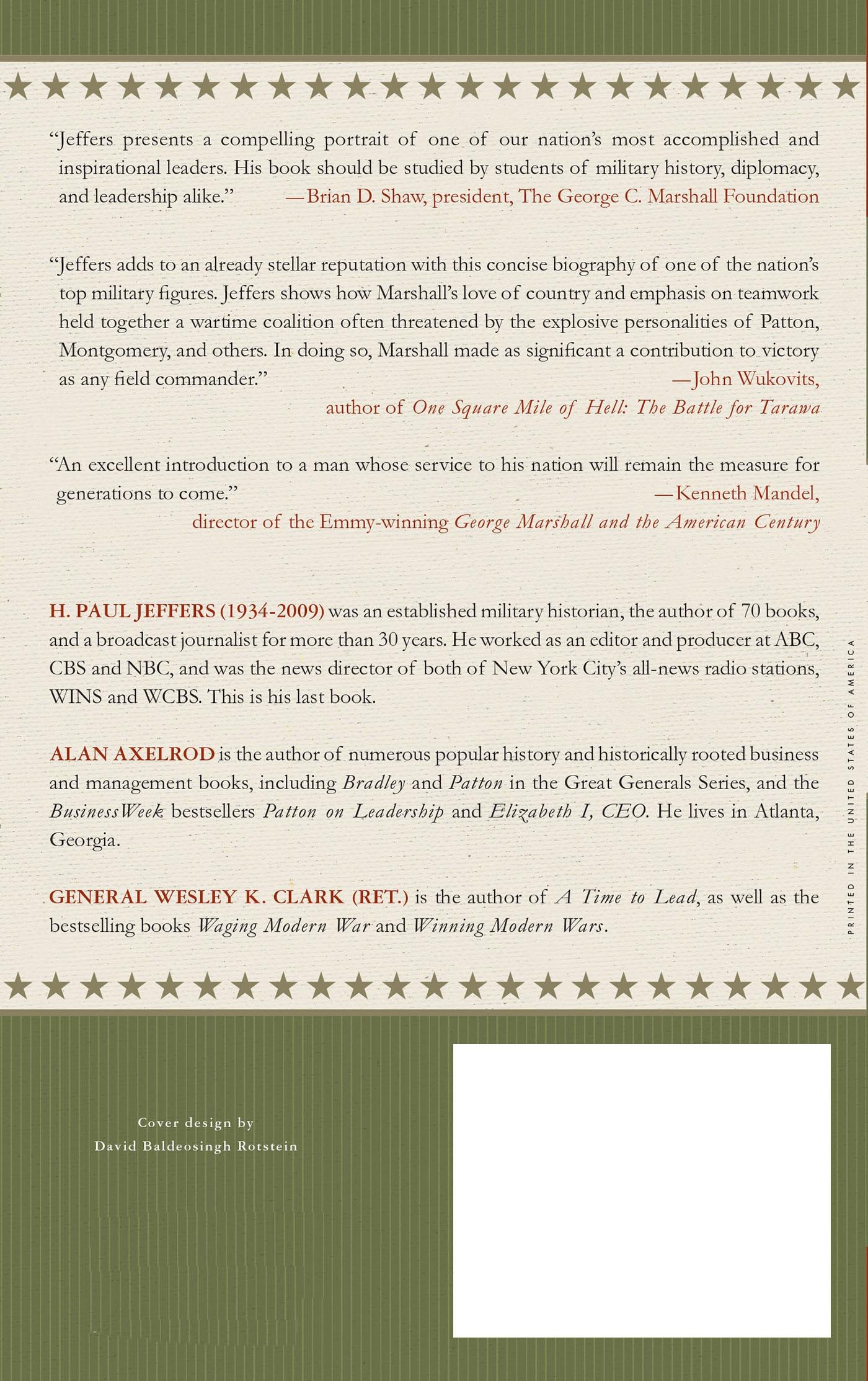 Rückseitencover Marshall