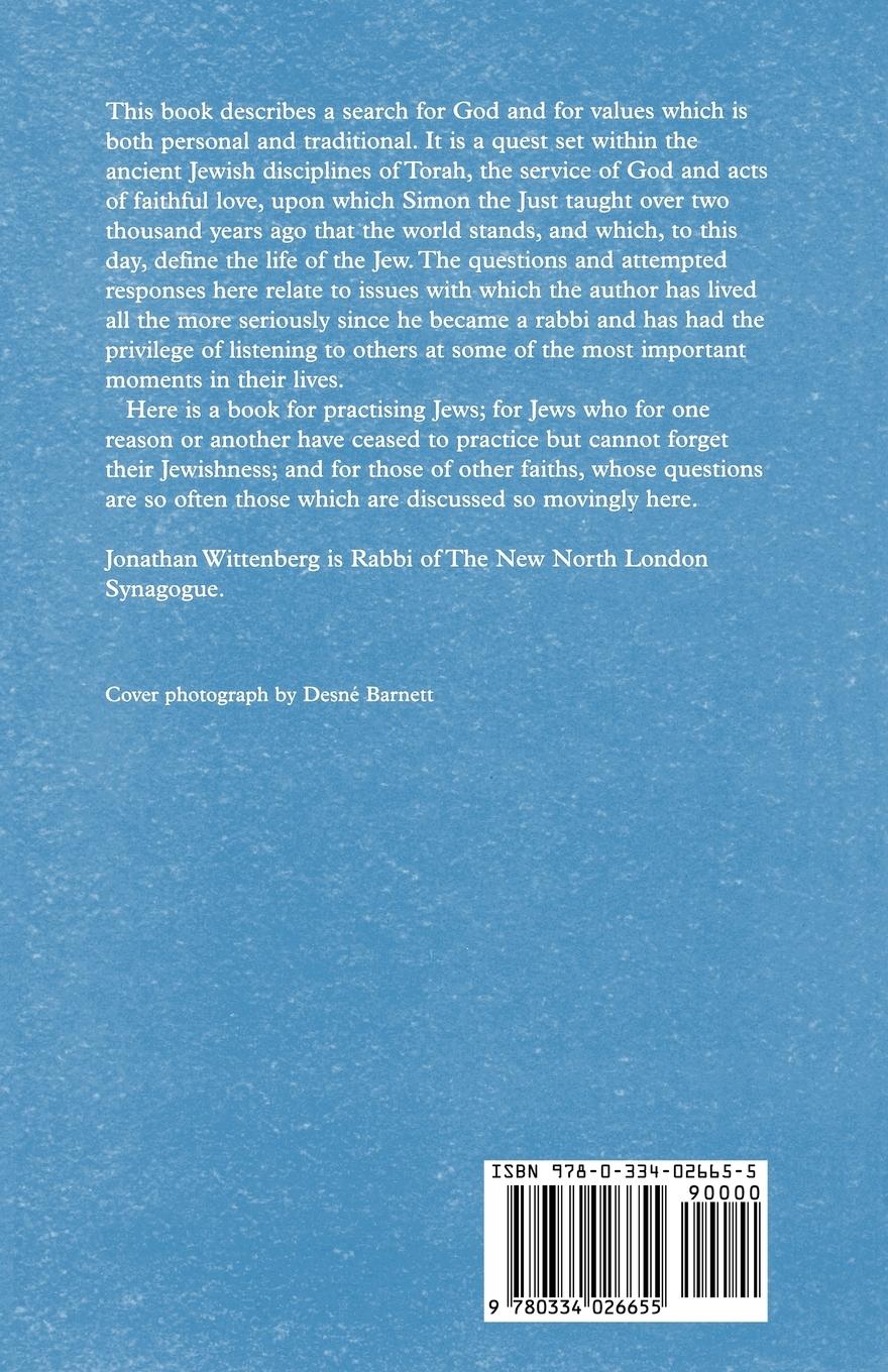 Rückseitencover The Three Pillars of Judaism