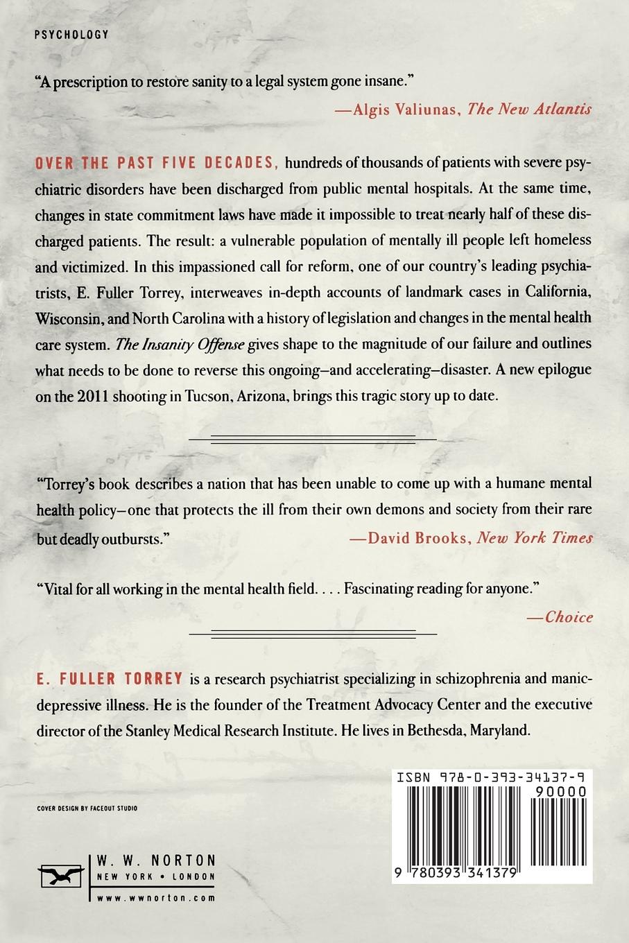 Rückseitencover Insanity Offense