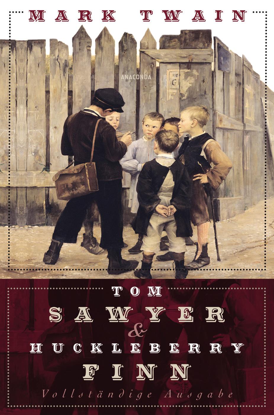 Vorderes Coverbild Tom Sawyer und Huckleberry Finn