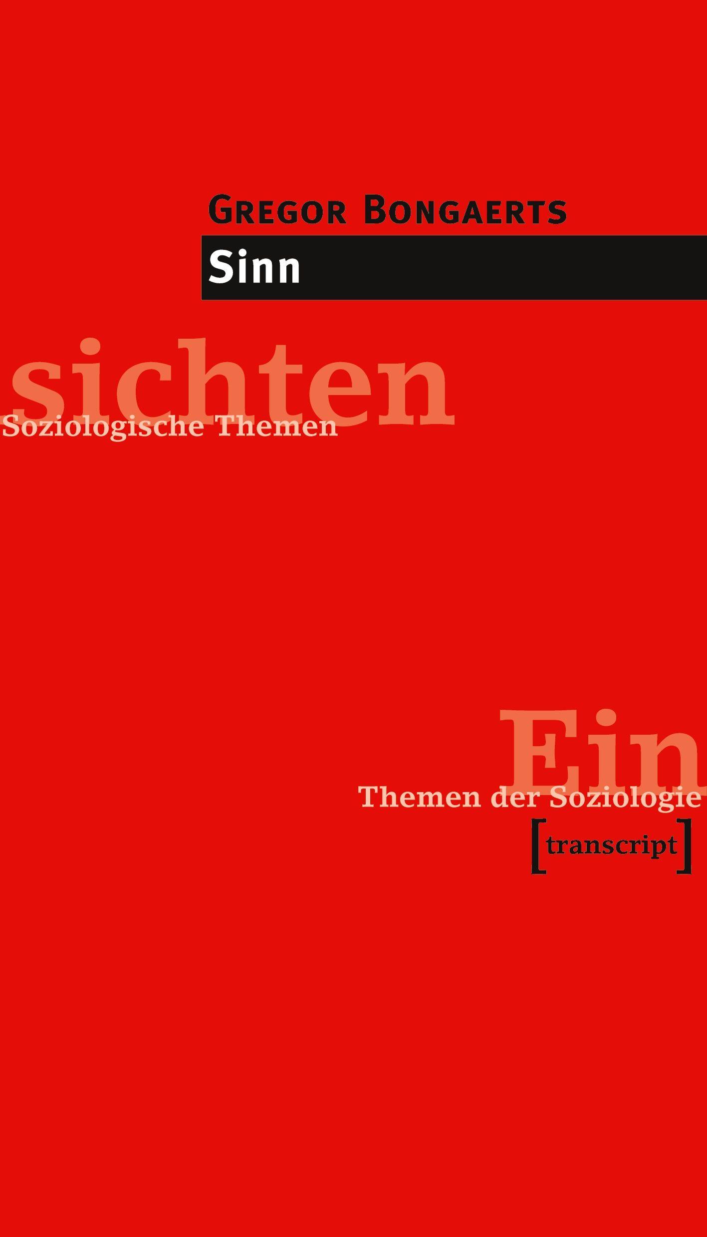 Vorderes Coverbild Sinn