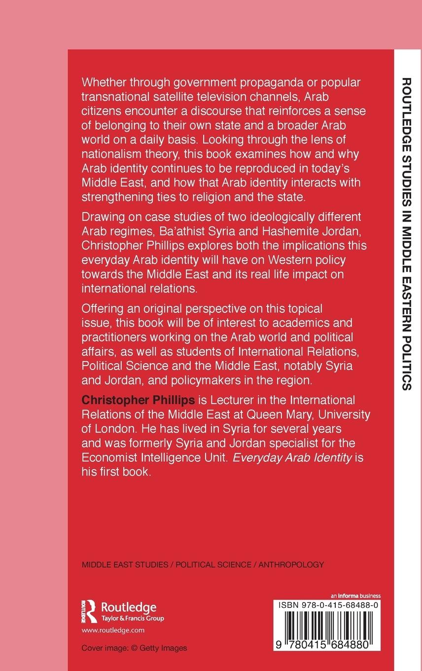 Rückseitencover Everyday Arab Identity