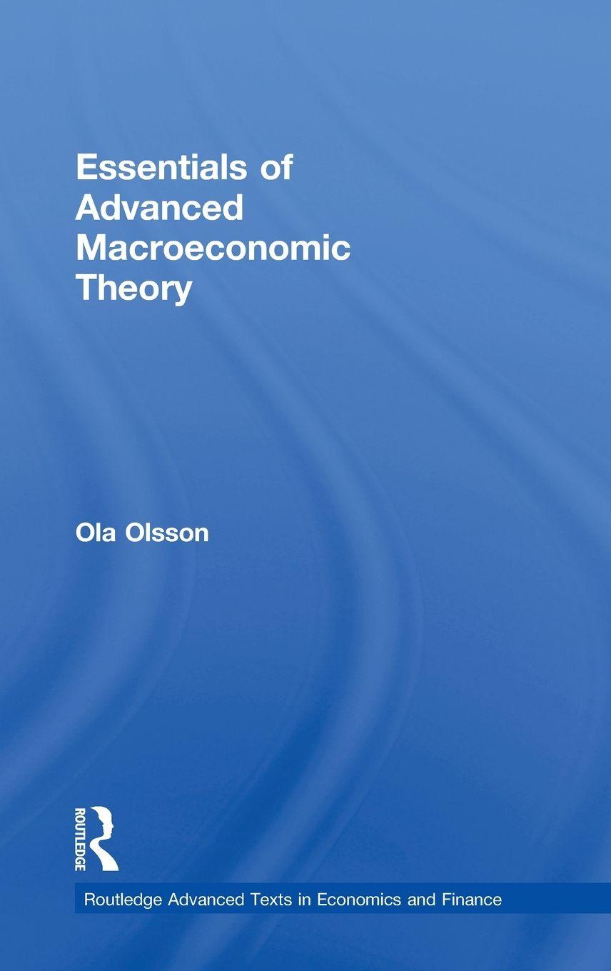 Vorderes Coverbild Essentials of Advanced Macroeconomic Theory