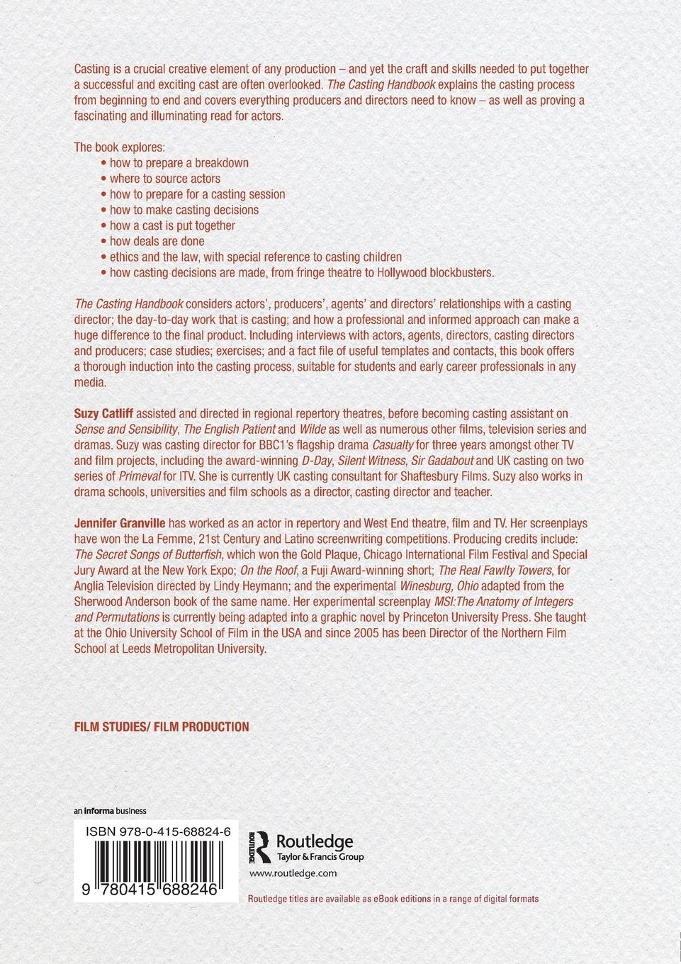 Rückseitencover The Casting Handbook