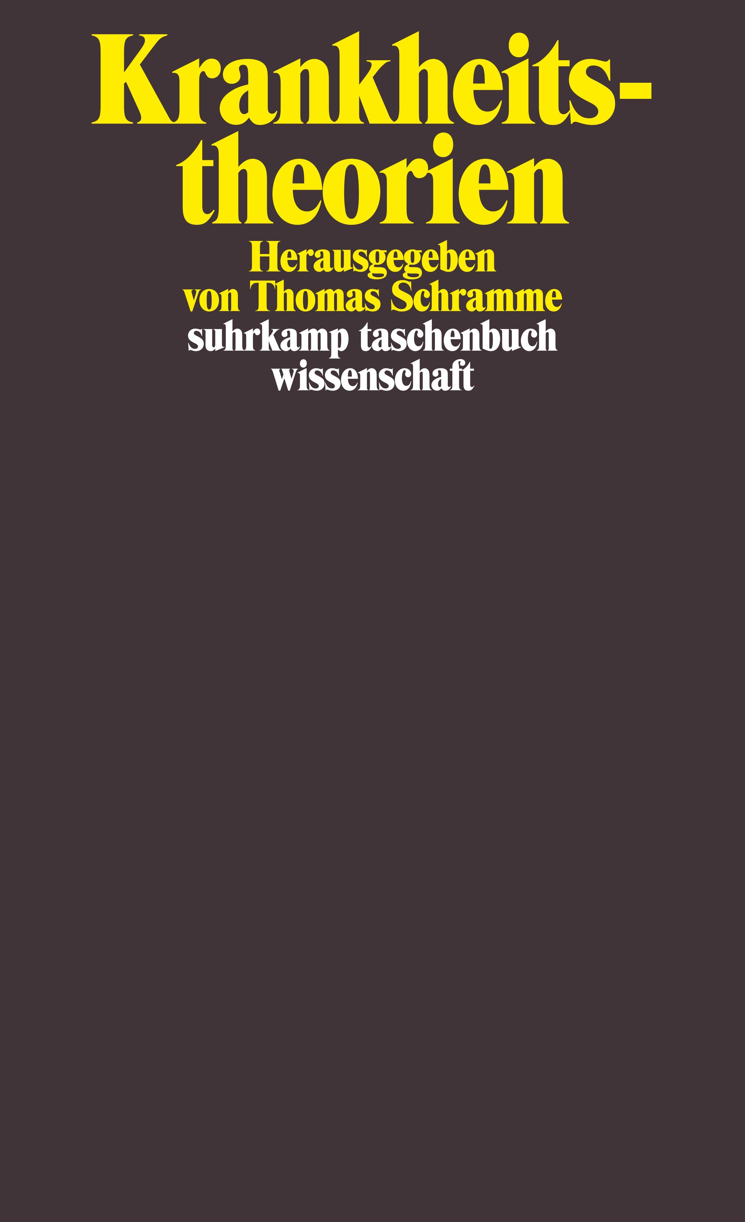 Vorderes Coverbild Krankheitstheorien