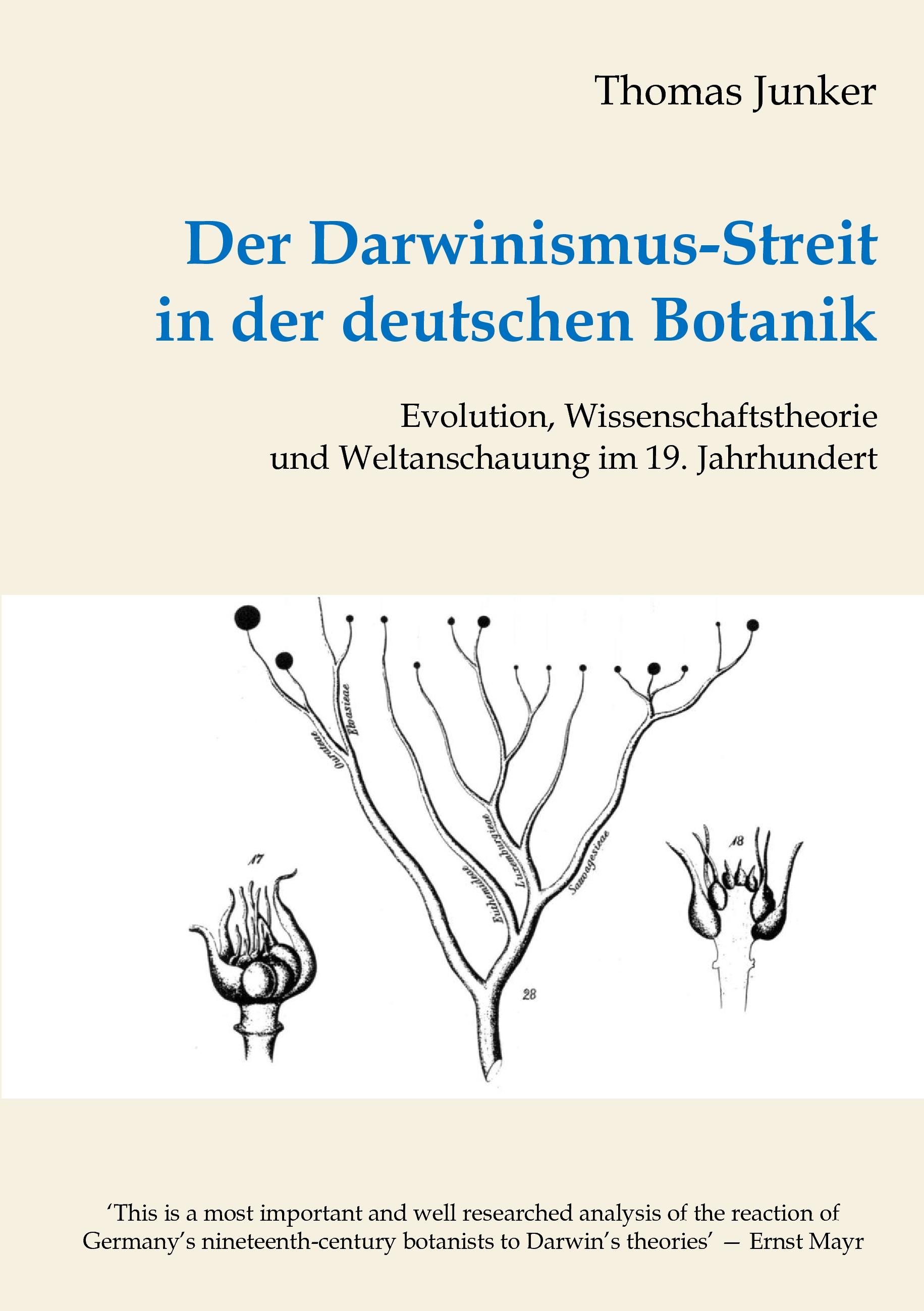 Vorderes Coverbild Der Darwinismus-Streit in der deutschen Botanik