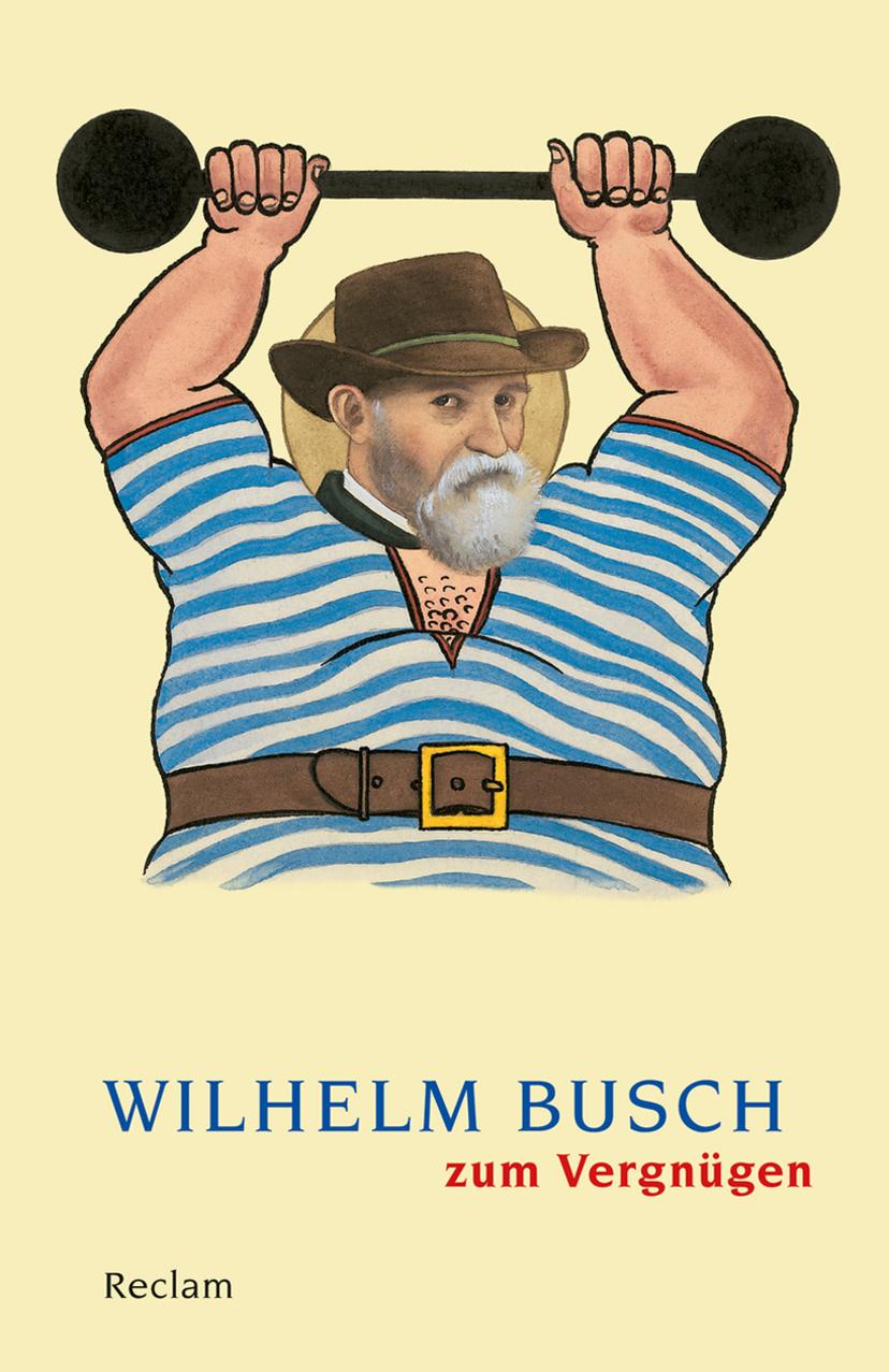 Vorderes Coverbild Wilhelm Busch zum Vergnügen