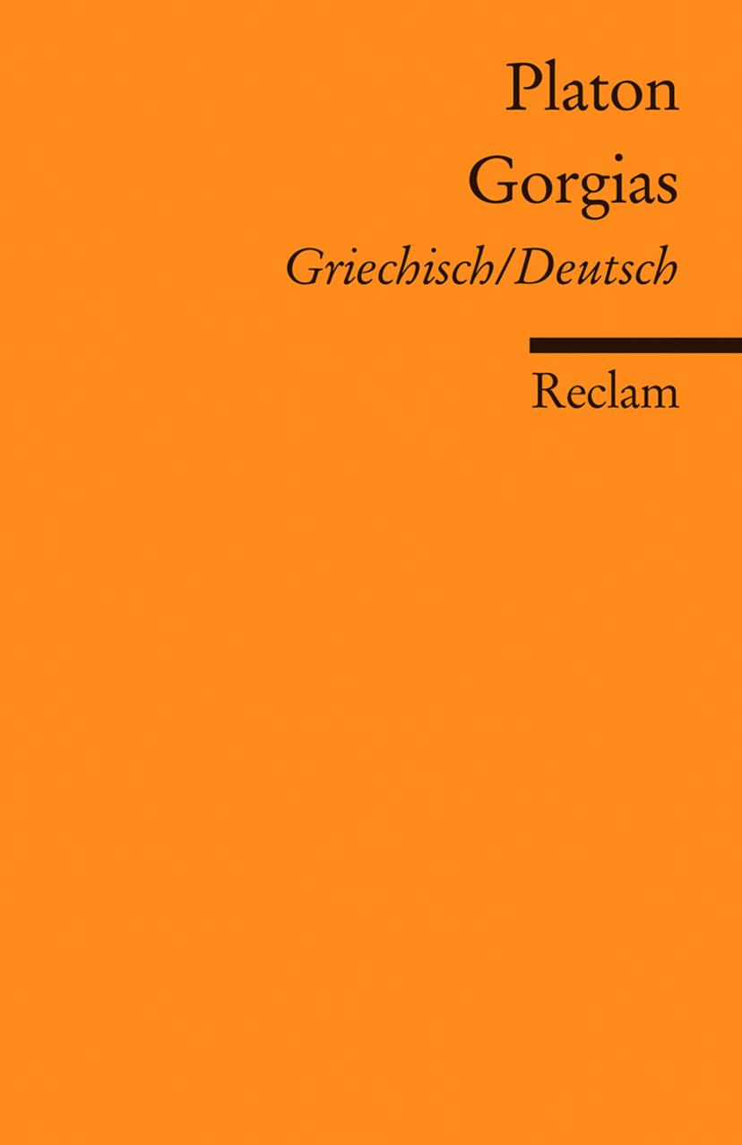 Vorderes Coverbild Gorgias