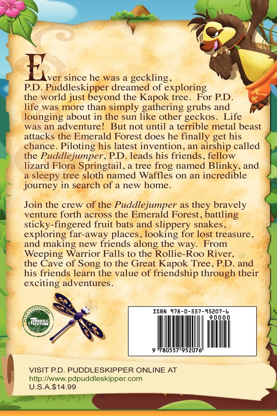 Rückseitencover The Adventures of P.D. Puddleskipper (U.S. trade)