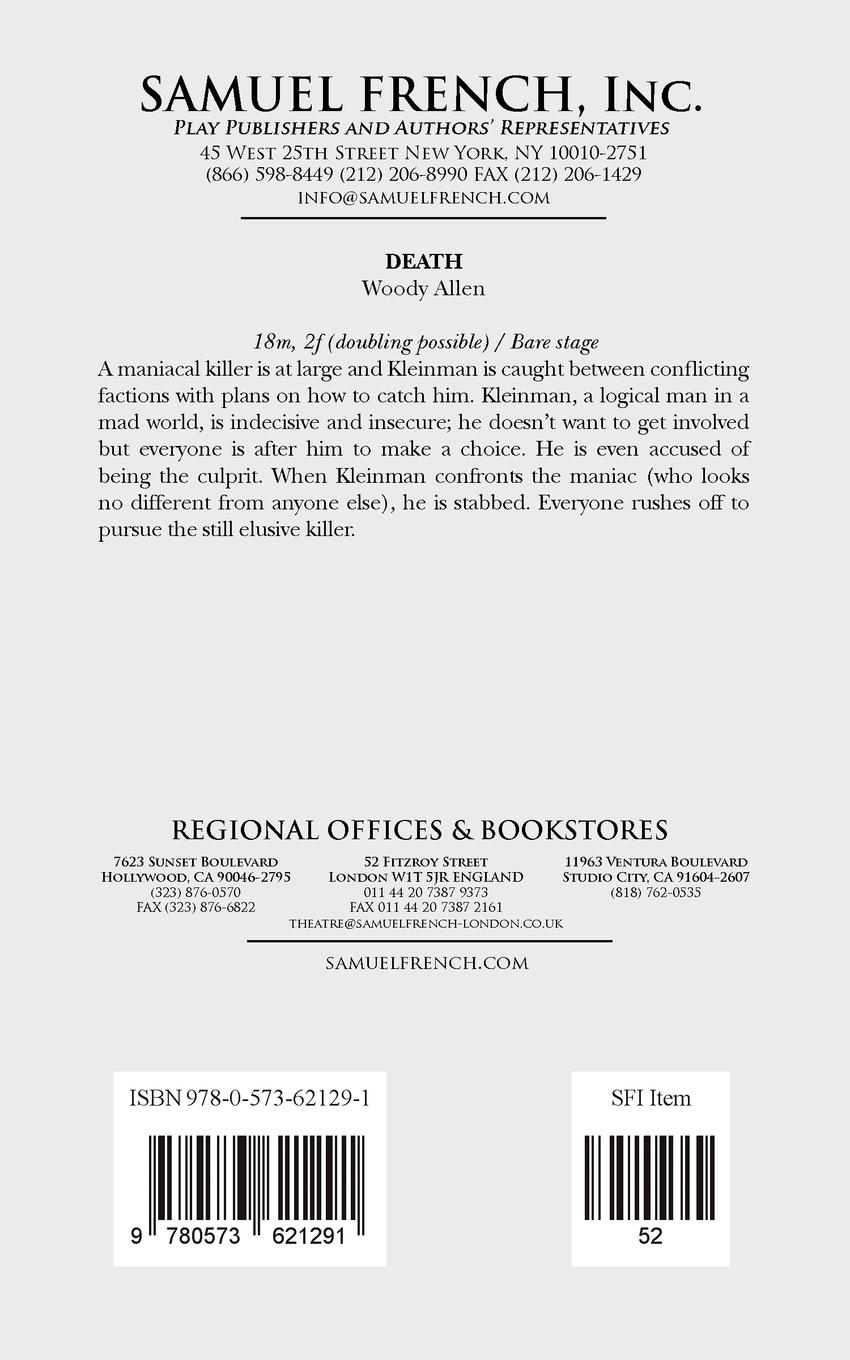 Rückseitencover Death