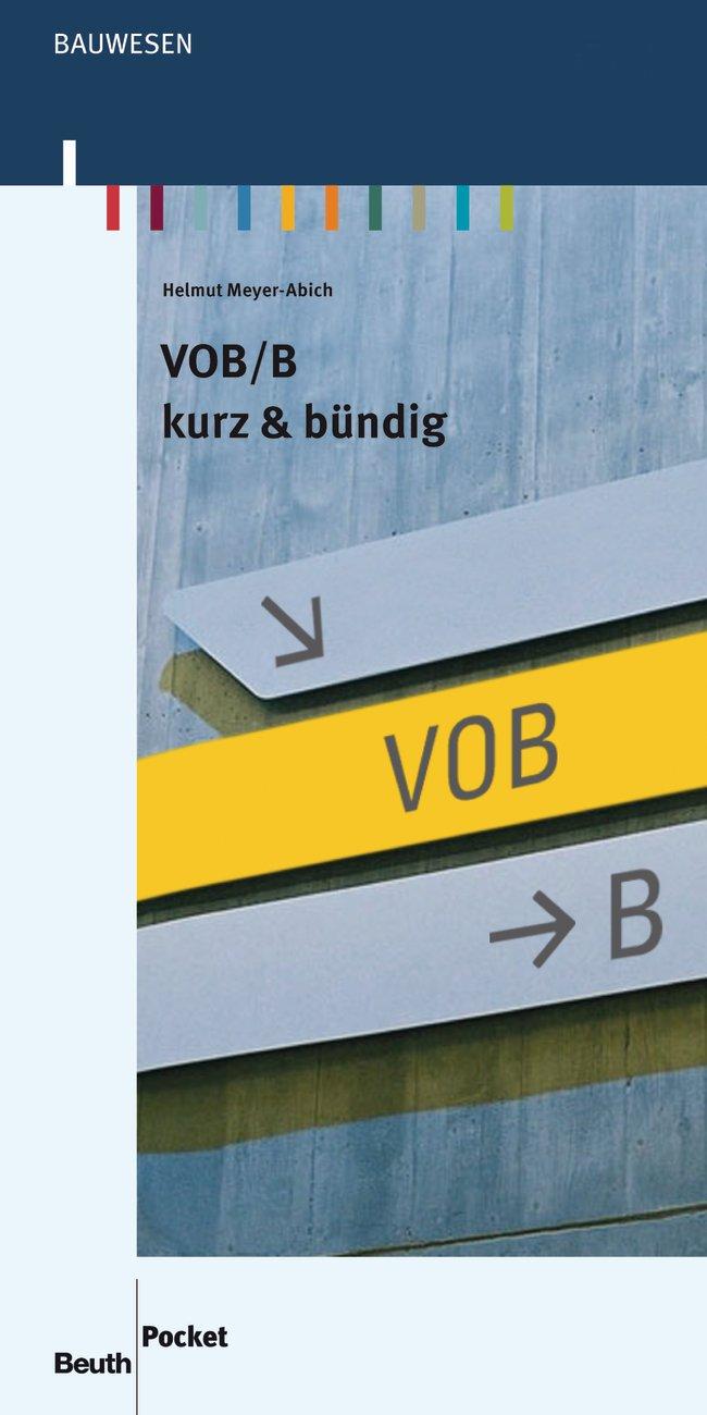 Vorderes Coverbild VOB/B