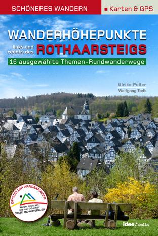 Vorderes Coverbild Wanderhöhepunkte rechts und links des Rothaarsteigs - Schönes Wandern Pocket mit Detail-Karten, Profilen und GPS-Daten