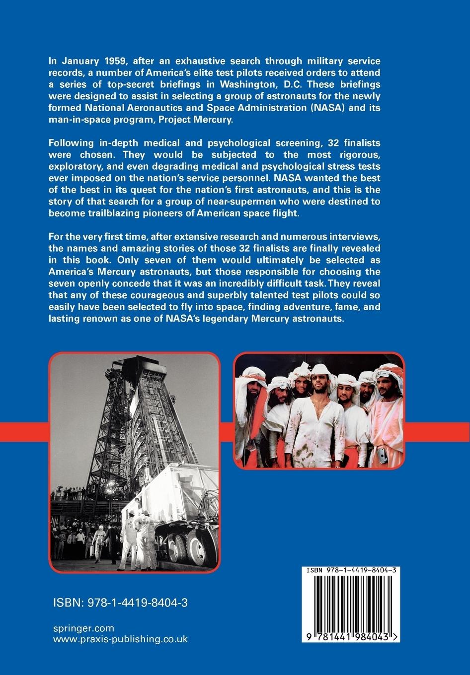 Rückseitencover Selecting the Mercury Seven