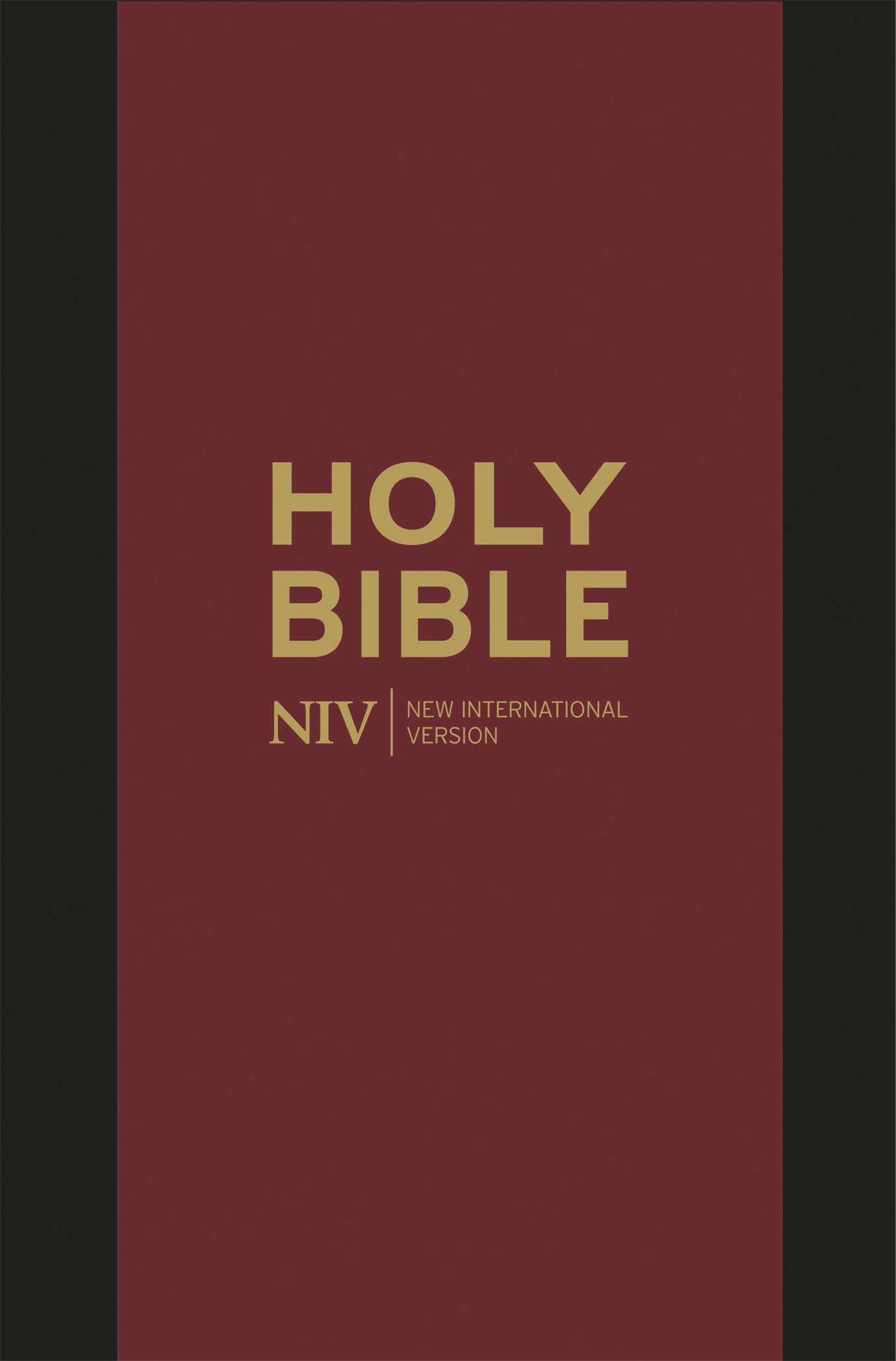 Vorderes Coverbild NIV Pocket Black Bonded Leather Bible with Zip