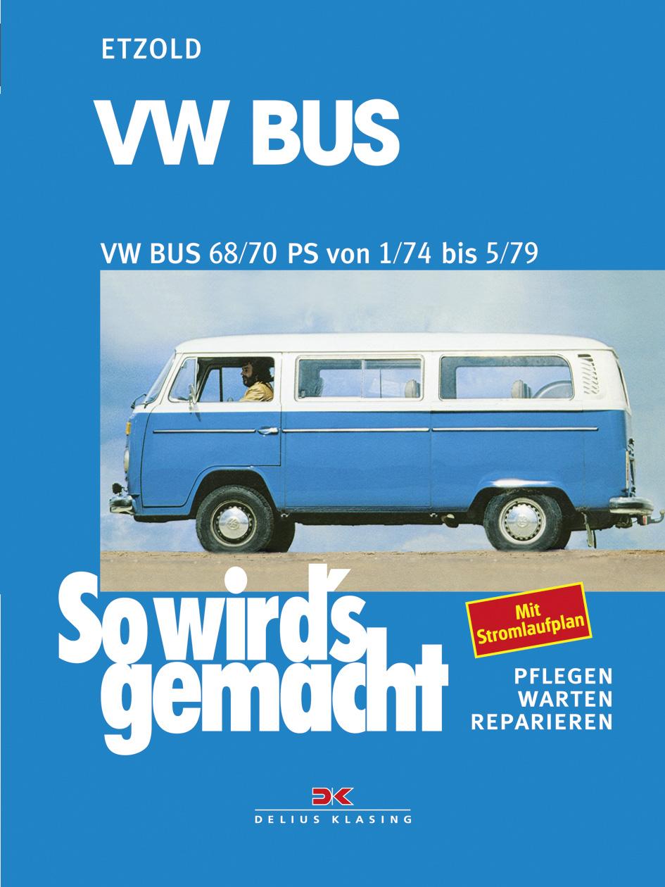 Vorderes Coverbild VW Bus T2 68/70 PS 1/74 bis 5/79