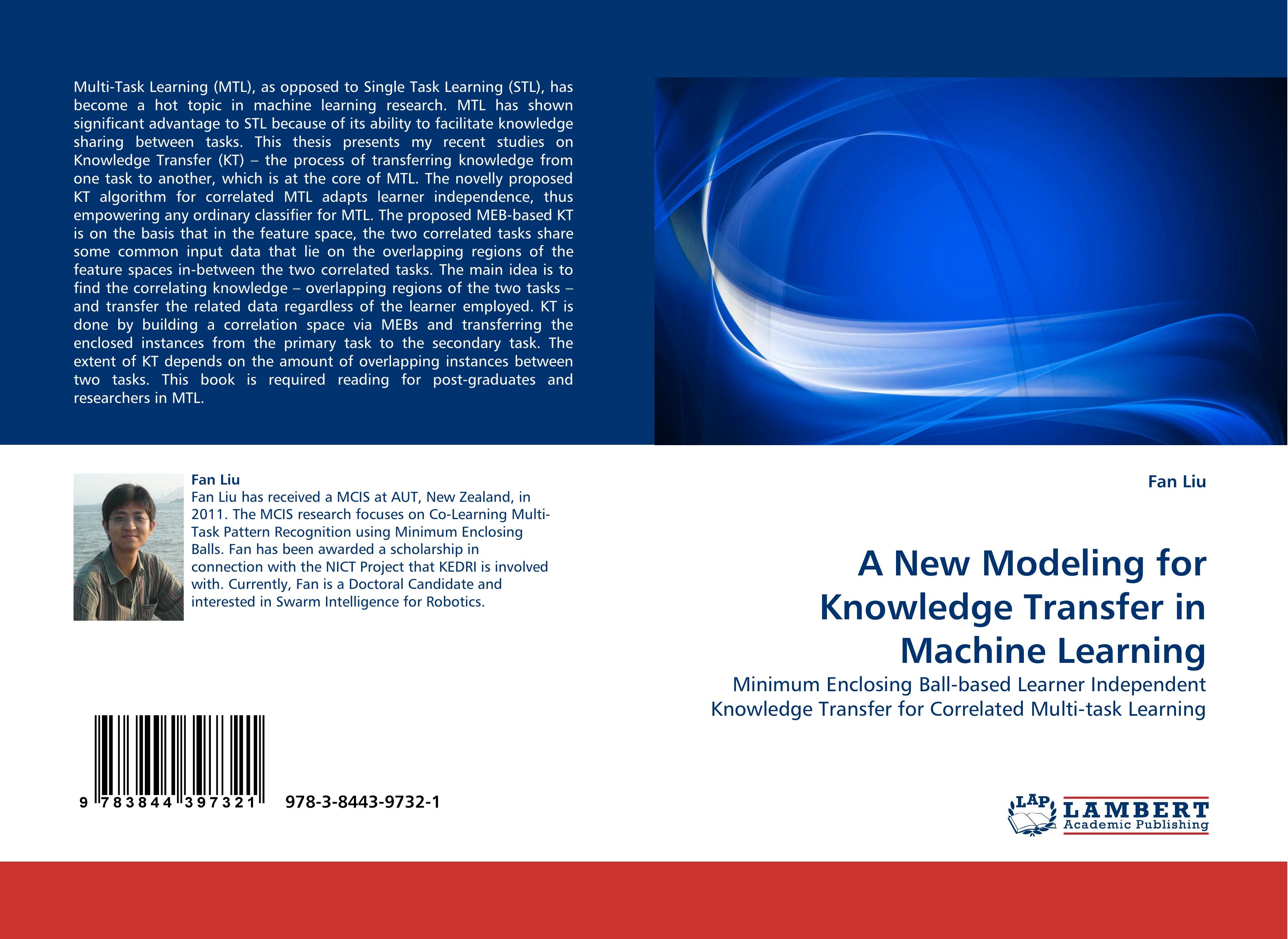 Vorderes Coverbild A New Modeling for Knowledge Transfer in Machine Learning