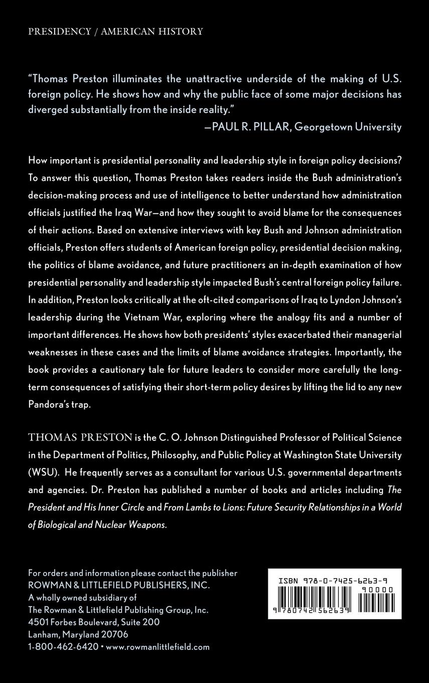 Rückseitencover Pandora's Trap