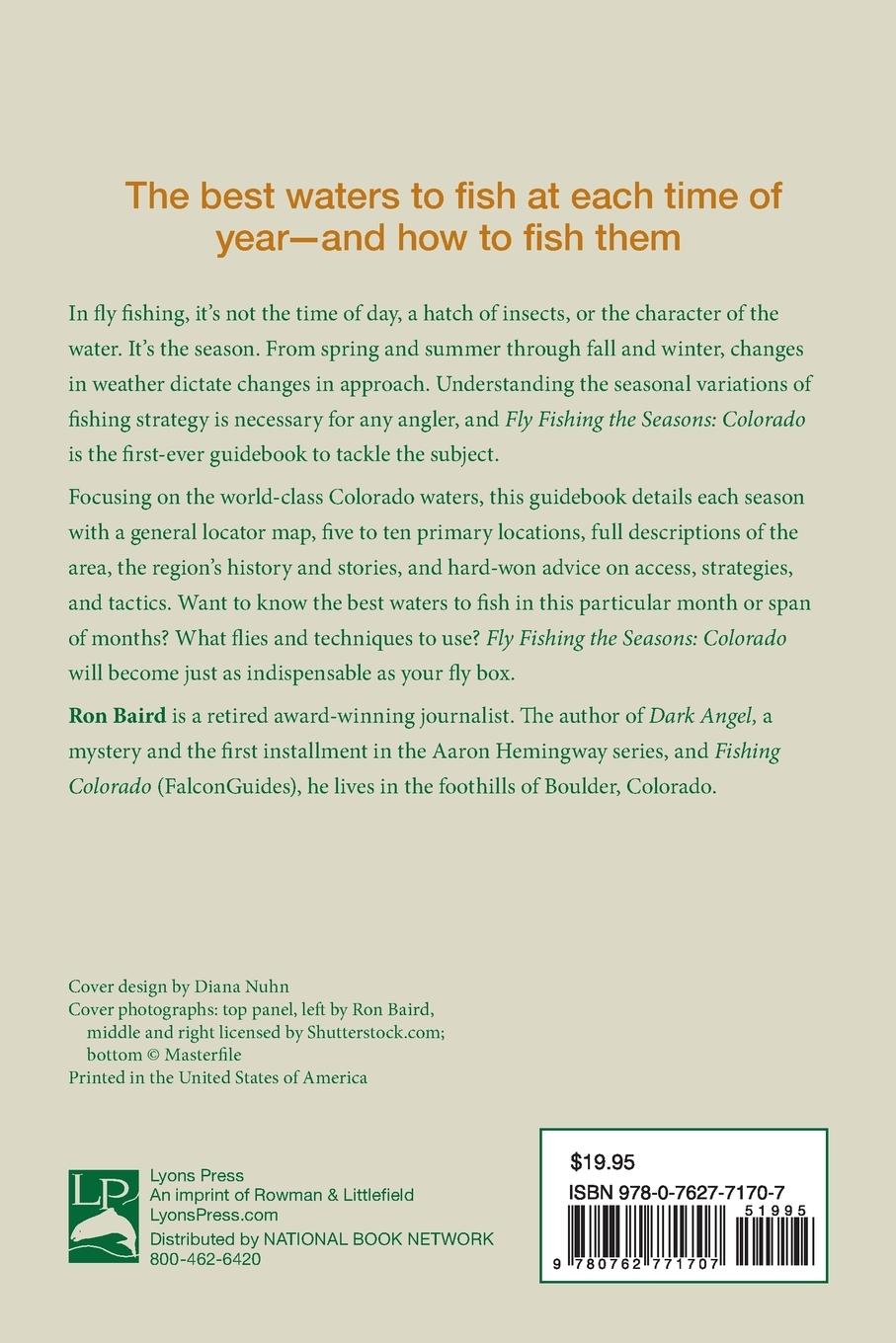 Rückseitencover Fly Fishing the Seasons in Colorado