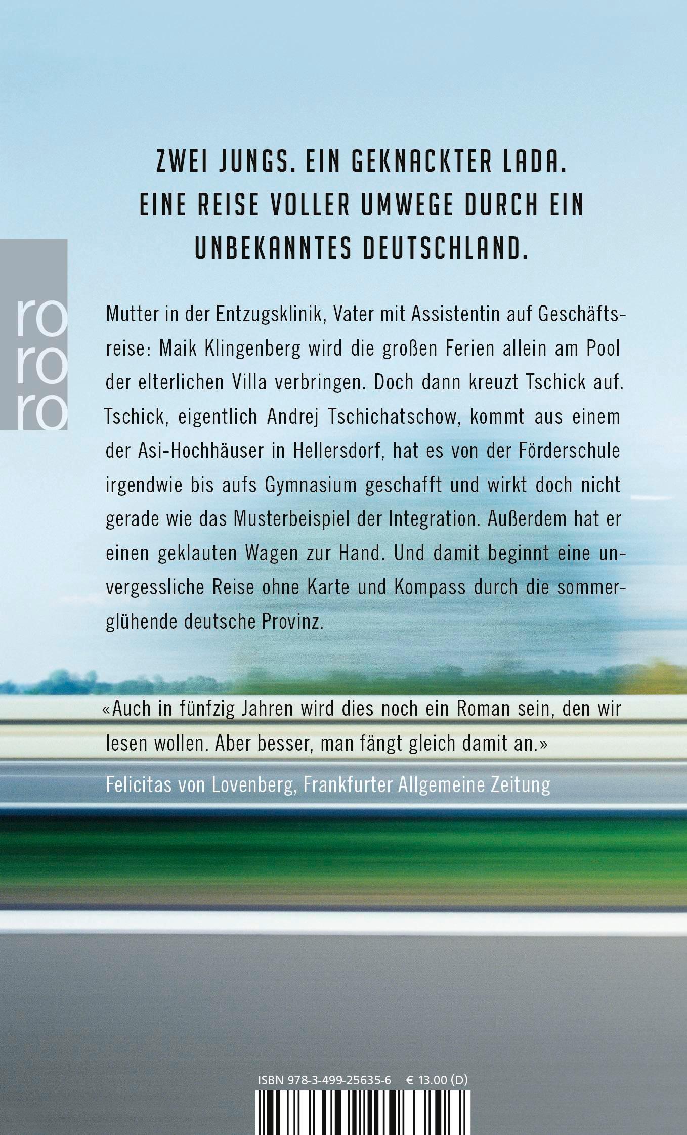 Rückseitencover Tschick