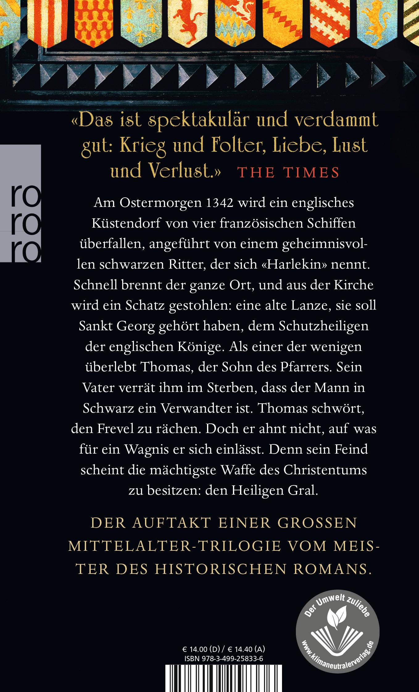Rückseitencover Die Bücher vom Heiligen Gral. Der Bogenschütze