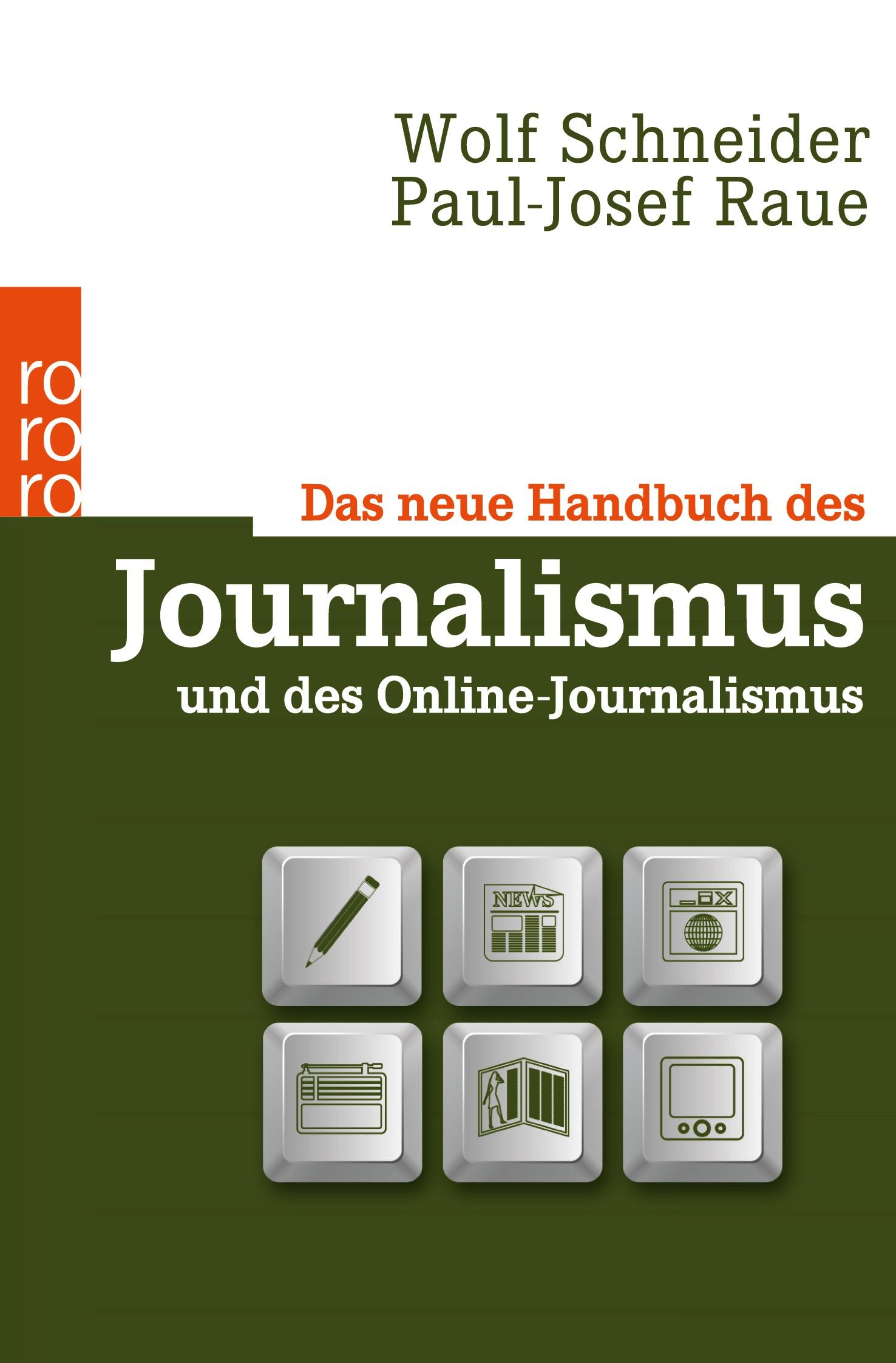 Vorderes Coverbild Das neue Handbuch des Journalismus und des Online-Journalismus
