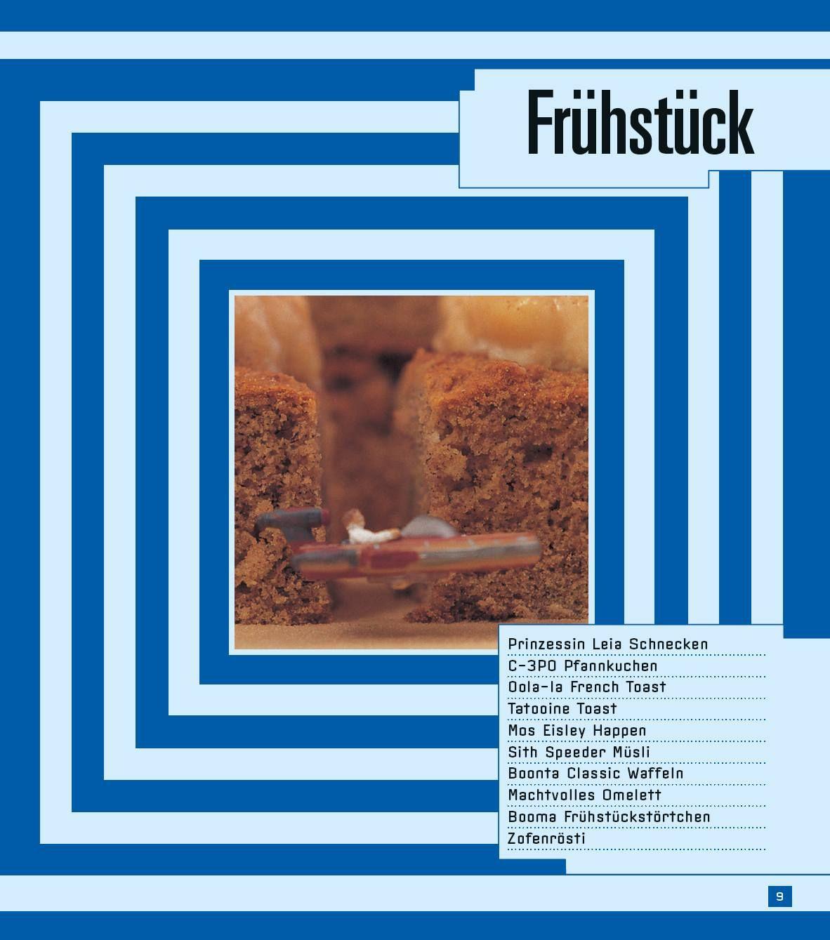 Beispielinhalt (Bild) Das STAR WARS Kochbuch