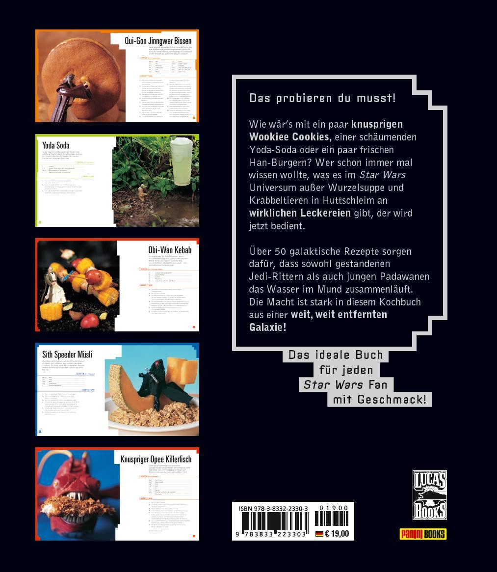Rückseitencover Das STAR WARS Kochbuch