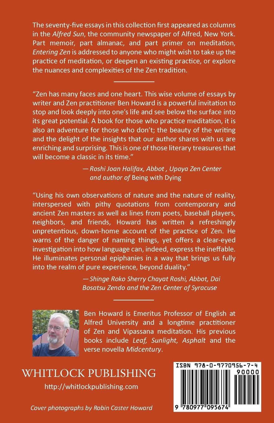 Rückseitencover Entering Zen