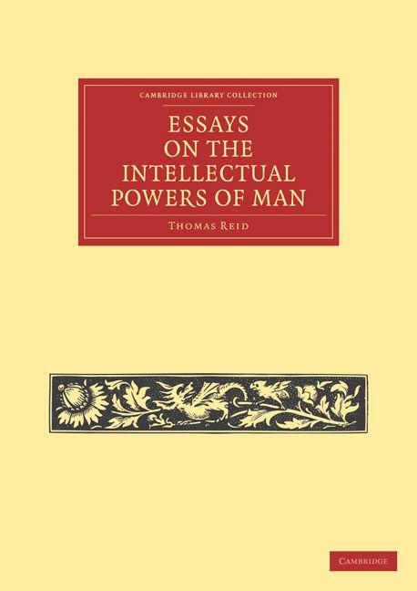 Vorderes Coverbild Essays on the Intellectual Powers of Man