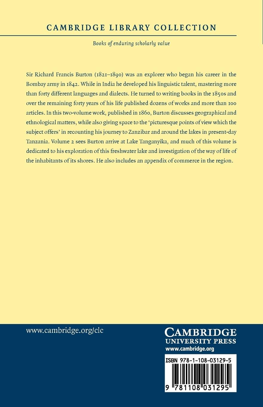 Rückseitencover The Lake Regions of Central Africa