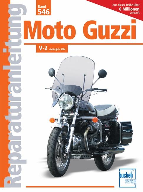 Vorderes Coverbild Moto Guzzi V-2-Modelle ab Baujahr 1974