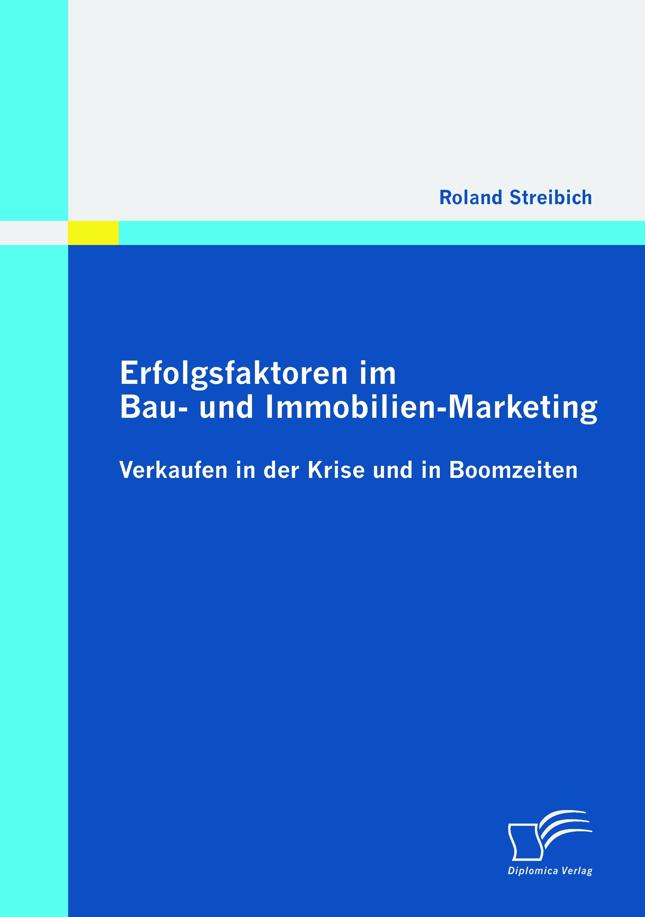 Vorderes Coverbild Erfolgsfaktoren im Bau- und Immobilien-Marketing