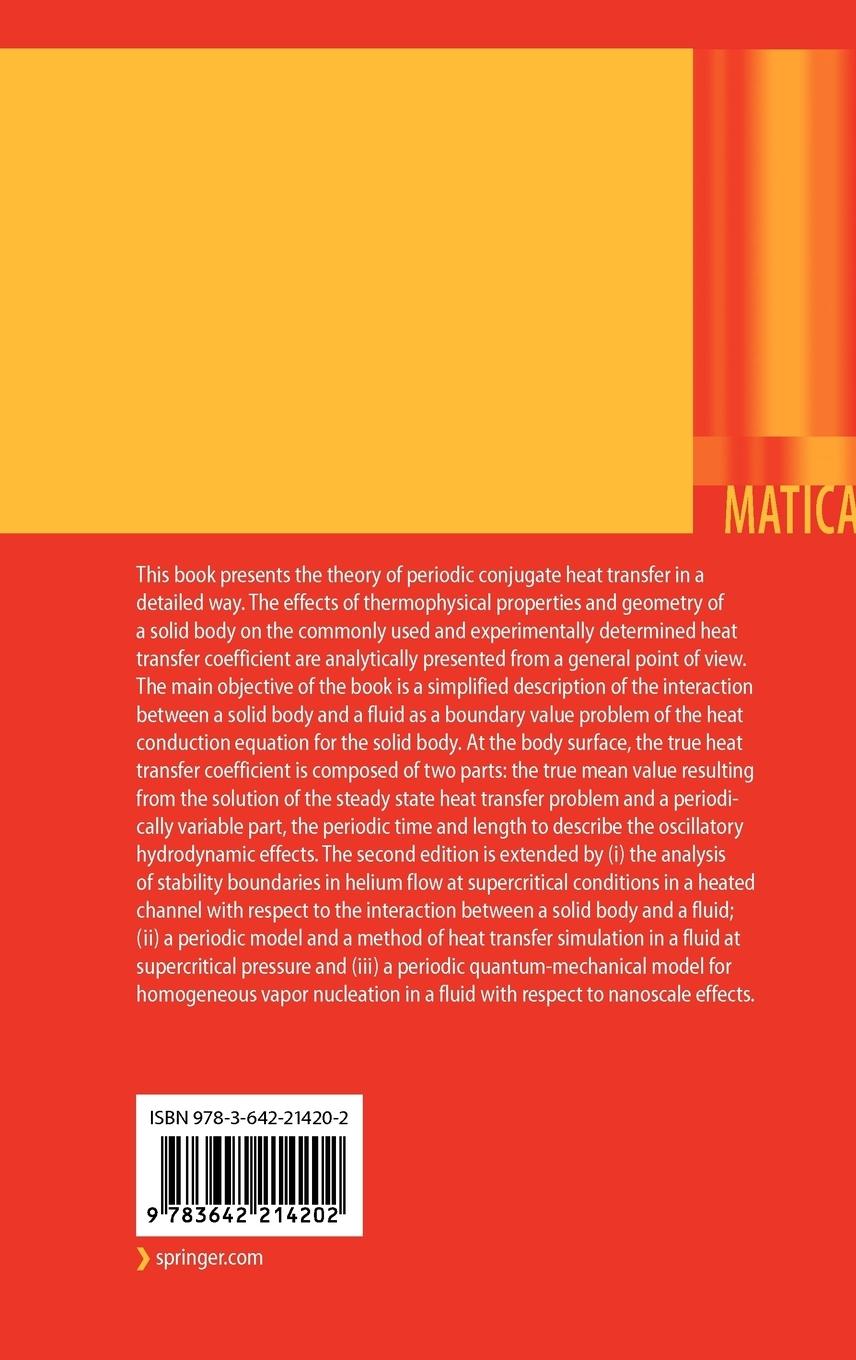 Rückseitencover Theory of Periodic Conjugate Heat Transfer