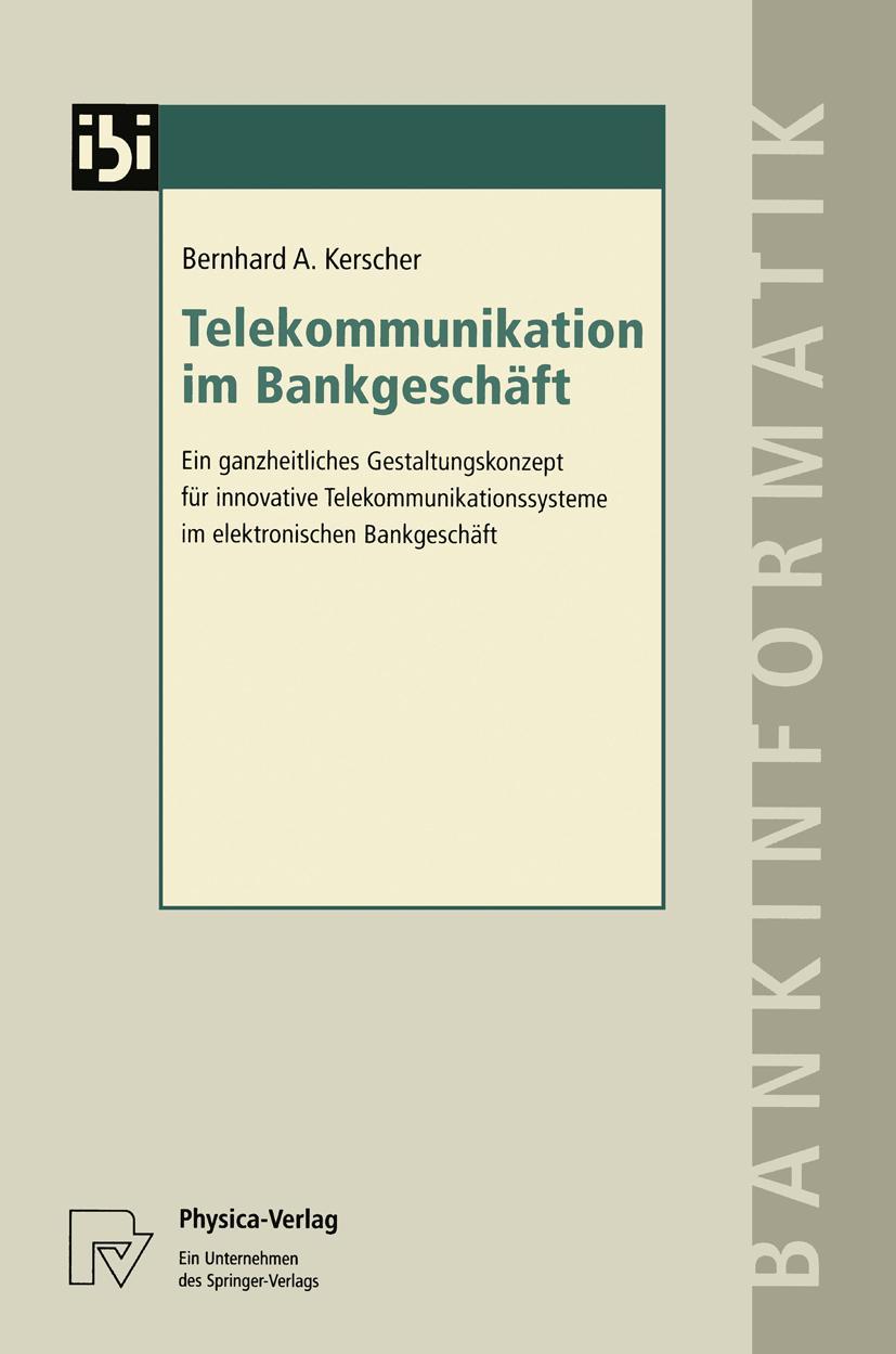 Vorderes Coverbild Telekommunikation im Bankgeschäft