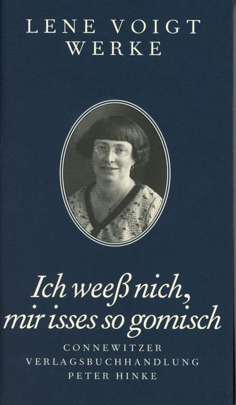 Vorderes Coverbild Ich weeß nich, mir isses so gomisch