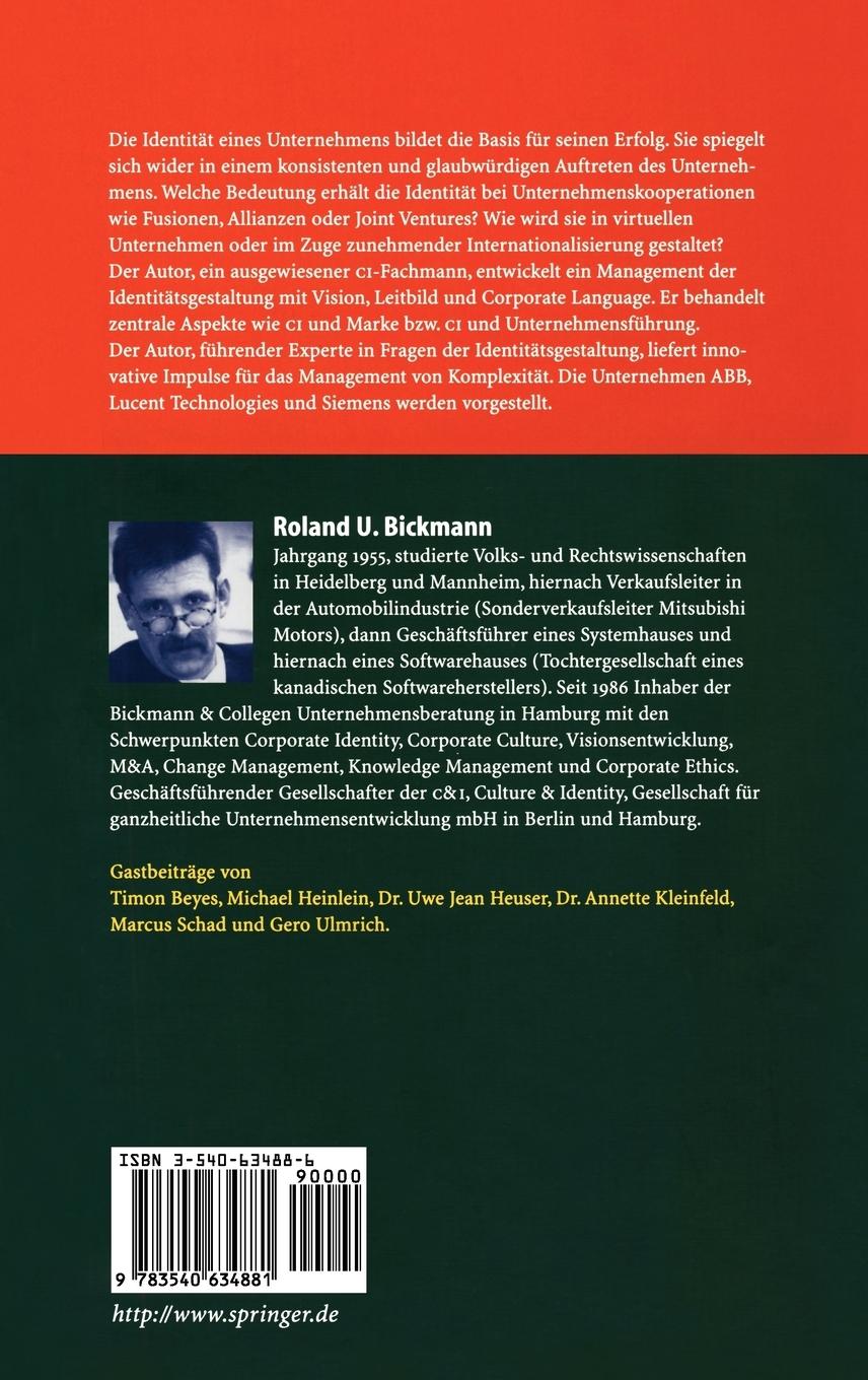 Rückseitencover Chance: Identität