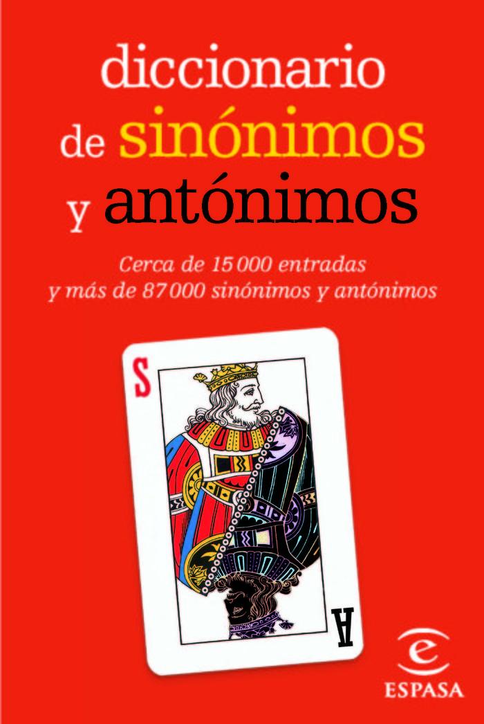 Vorderes Coverbild Diccionario mini de sinónimos y antónimos
