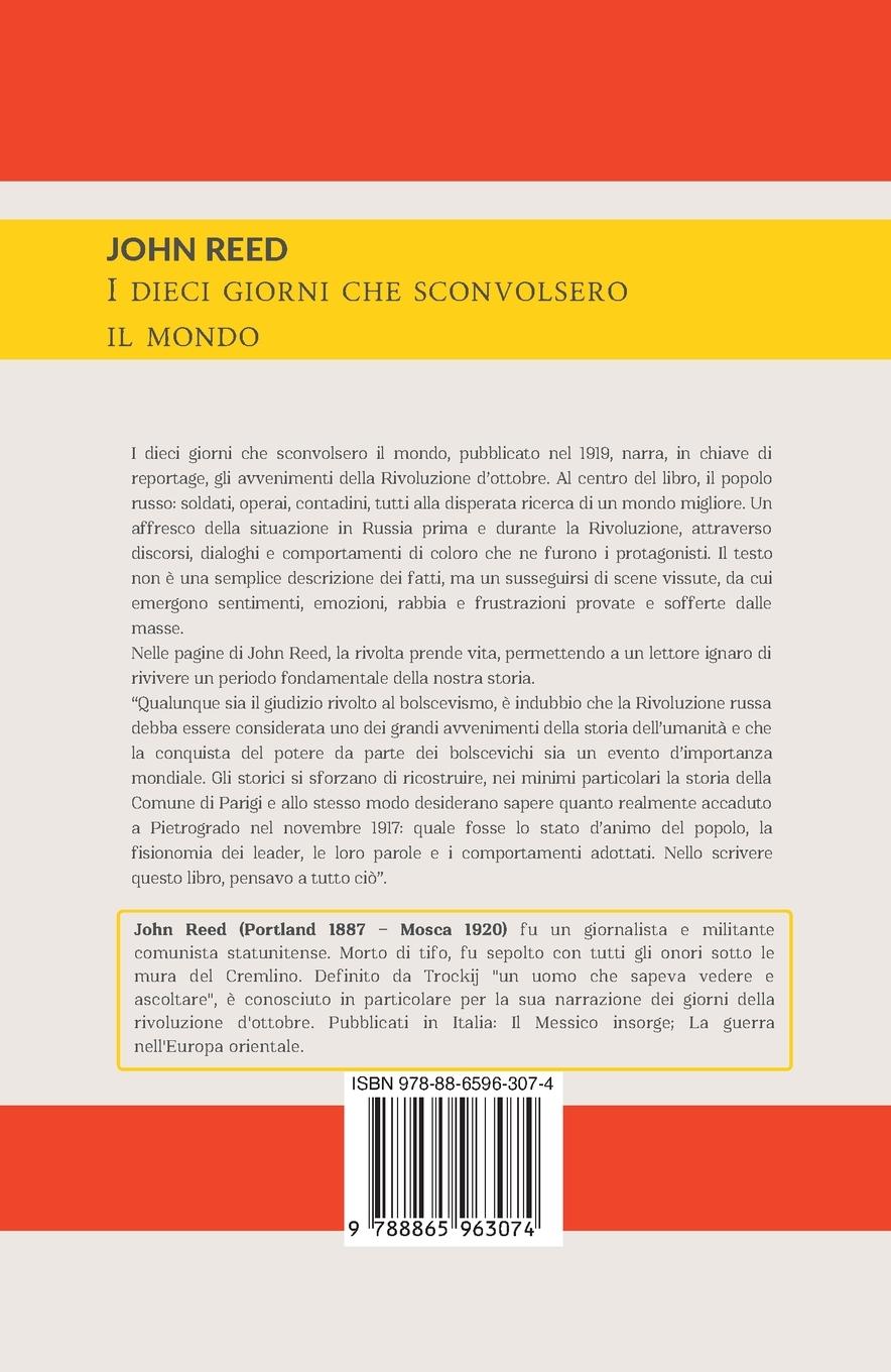 Rückseitencover Dieci Giorni Che Sconvolsero Il Mondo (I)